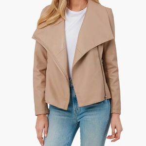 BB Dakota tan leather jacket